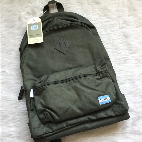 Toms Handbags - NWT TOMS Olive Local Backpack